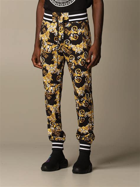 versace style trousers|versace joggers men's.